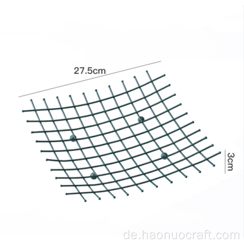 Quadratischer Obstkorb aus Eisen